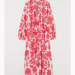 NWT H&M embroidered kaftan dress, S